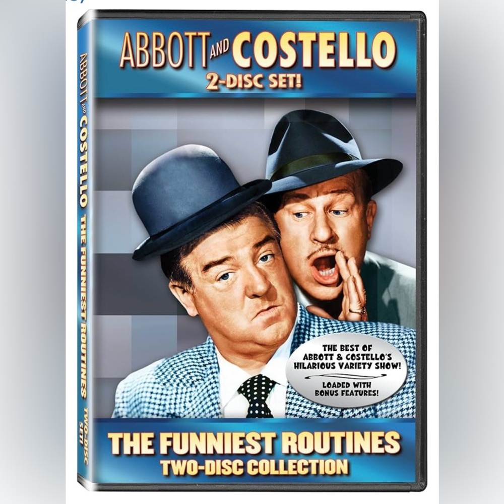 Abbott and Costello: The Funniest Routines 2-Disc Set! NWT